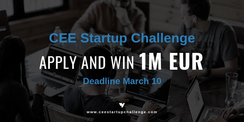 Win 1M EUR in CEE Startup Challenge 