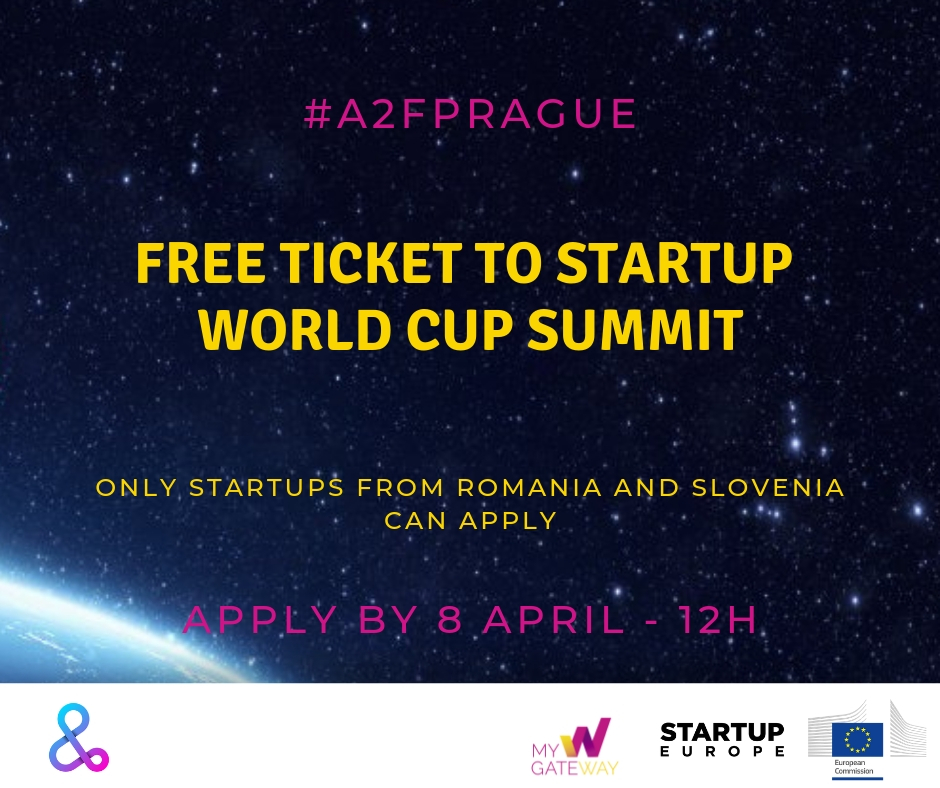 Join us at Startup World Cup Summit in Prague!