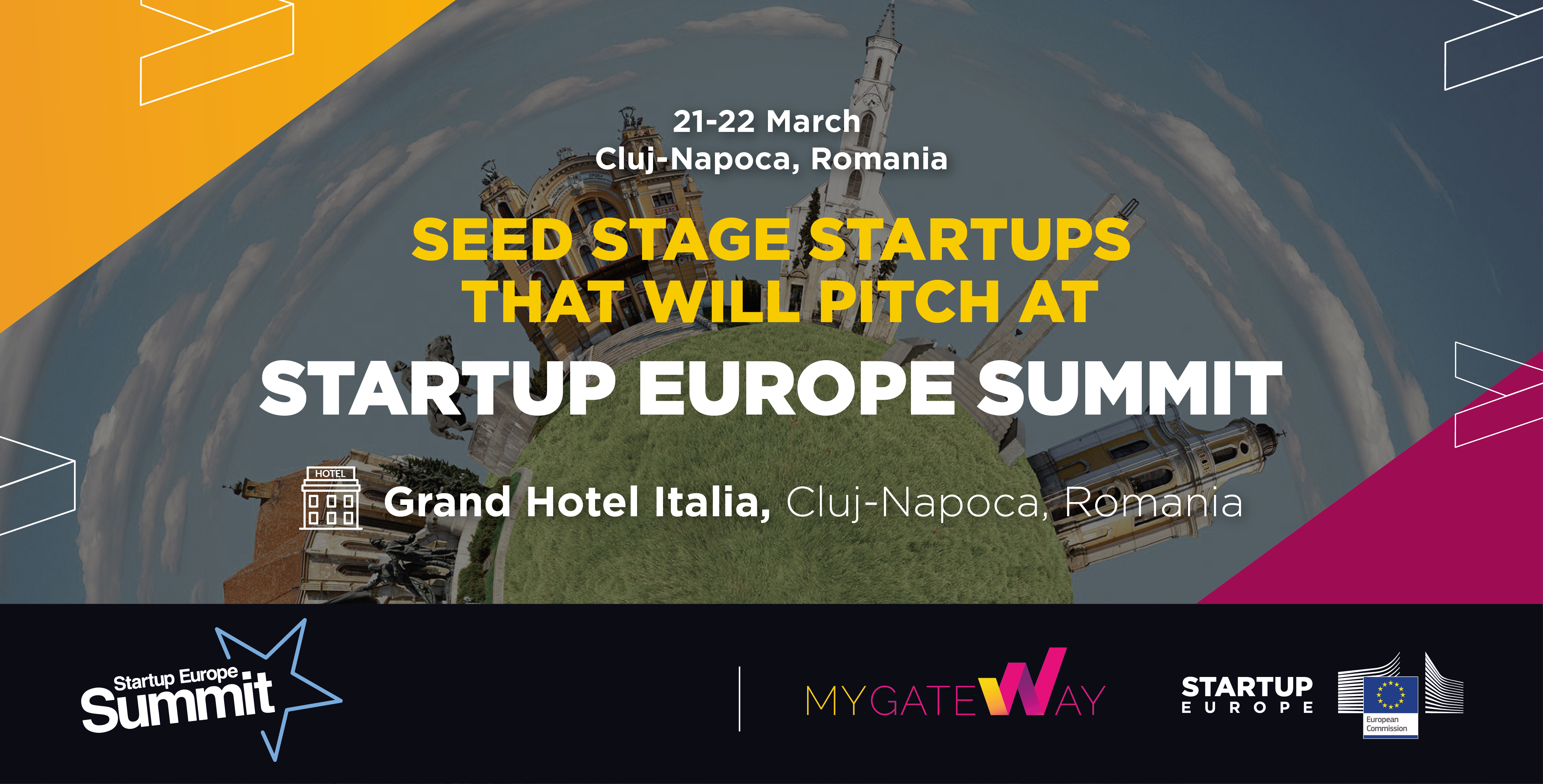 Here are the selected seed-stage startups that will come with us to Cluj-Napoca!