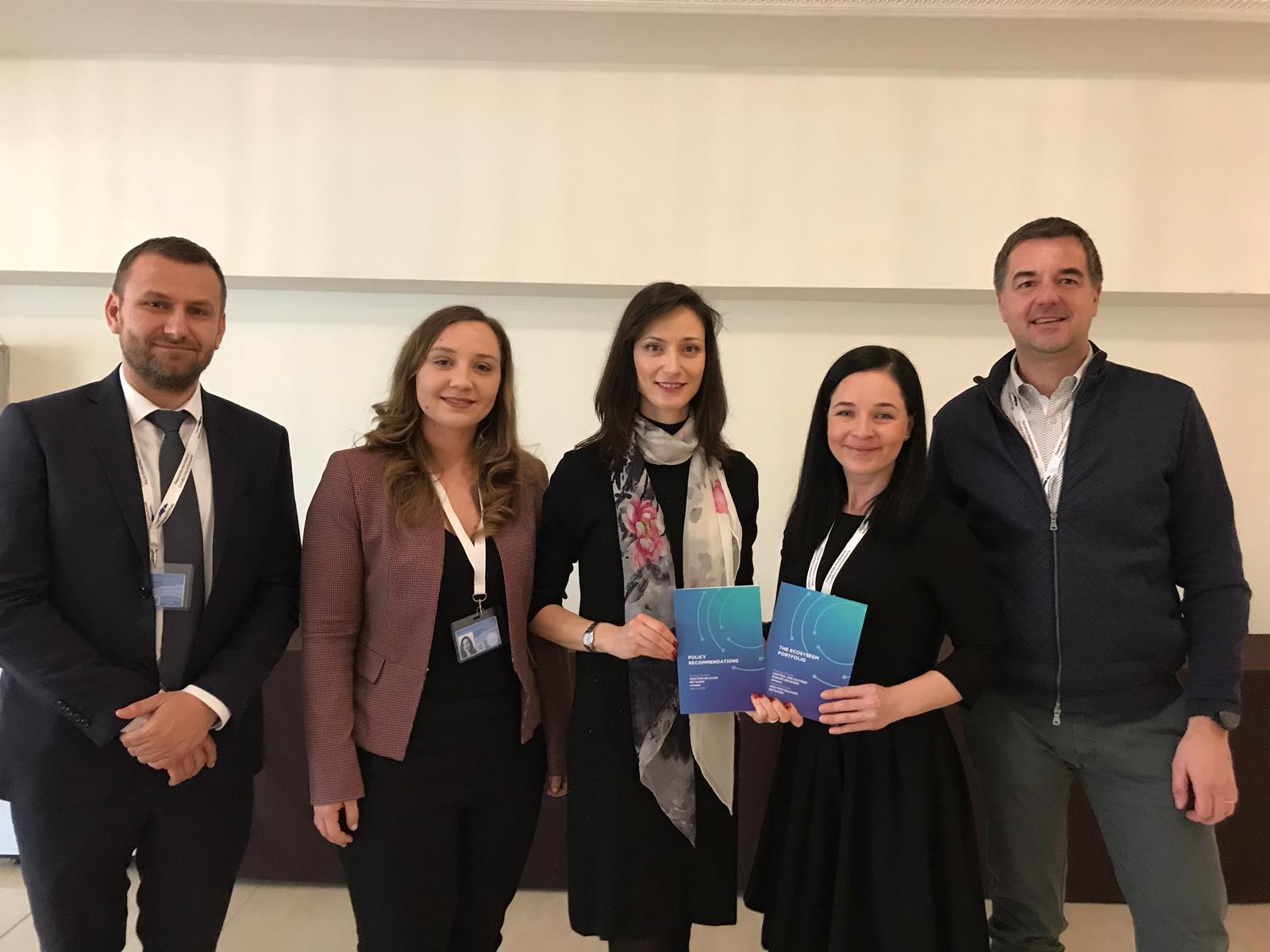 Commissioner Mariya Gabriel endorses the Western Balkan policy recommendations at Startup Europe Summit 2019